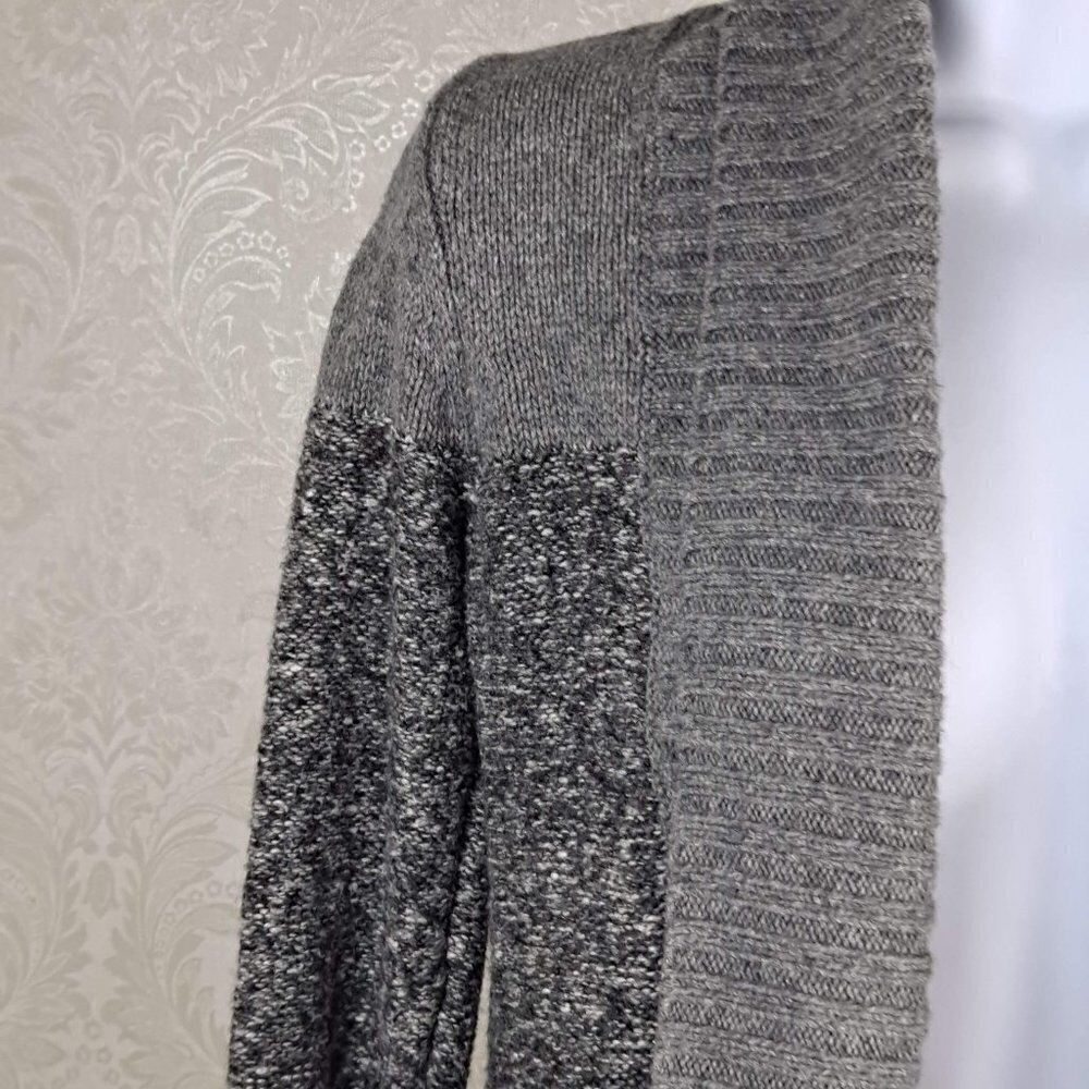 Ruby Moon Size Small Two Tone Gray Open Cardigan … - image 2
